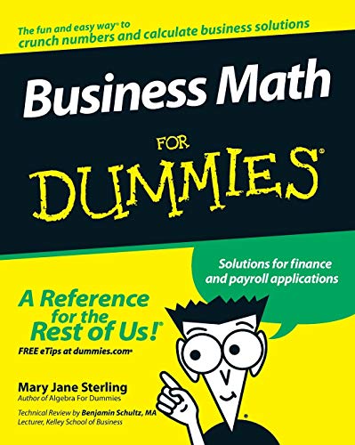 Business Math for Dummies (For Dummies Series) von For Dummies